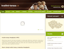 Tablet Screenshot of kvalitni-terasa.cz